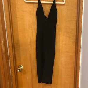 Black Halter Dress
